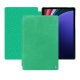 Capa em pele Samsung Galaxy Tab S9+ - Menthe vintage ( Pantone #37b375 ) 