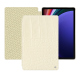 Capa em pele Samsung Galaxy Tab S9+ - Crocodile milk ( Pantone #d6d2c4 ) 