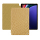 Capa em pele Samsung Galaxy Tab S9+ - Serpent sabbia ( Pantone #D2BA92 )