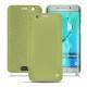 Housse cuir Samsung Galaxy S6 Edge Plus - Vert olive ( Nappa - Pantone 578U ) 