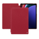 Lederschutzhülle Samsung Galaxy Tab S9+ - Rouge passion ( Pantone #a6192e ) 