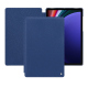 Housse cuir Samsung Galaxy Tab S9+ - Bleu frisson ( Pantone #29588c ) 