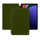 Funda de piel Samsung Galaxy Tab S9+ - Vert Veggie ( Pantone #68724d ) 