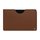 Pochette cuir Samsung Galaxy Tab S9+ - Castan esparciate ( Pantone #824F2A )