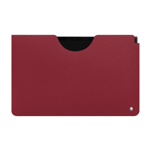 Pochette pour Galaxy Tab S9+ | Une expérience haut de gammeRouge passion ( Pantone #a6192e ) 