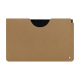 Pochette cuir Samsung Galaxy Tab S9+ - Castan esparciate ( Pantone #824F2A )