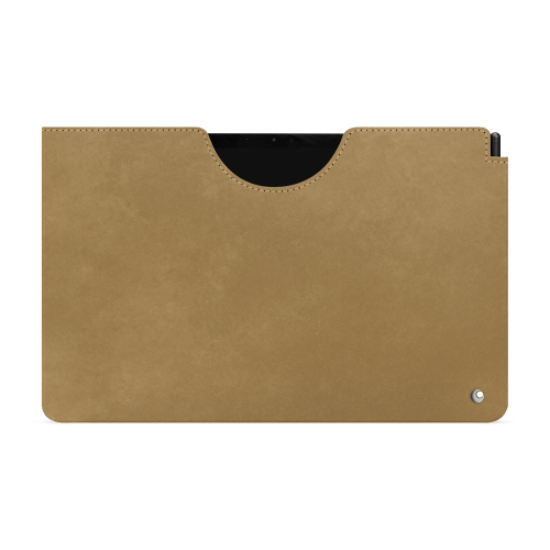 Capa Galaxy Tab S9+ | Uma experiência PremiumSable vintage ( Pantone #9b7340 ) 