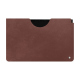 Pochette cuir Samsung Galaxy Tab S9+ - Castan esparciate ( Pantone #824F2A )