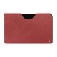 Samsung Galaxy Tab S9+ leather pouch - Castan esparciate ( Pantone #824F2A )