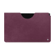 Samsung Galaxy Tab S9+ leather pouch - Castan esparciate ( Pantone #824F2A )
