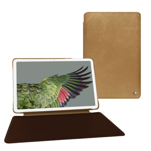 Housse haut de gamme pour Google Pixel TabletSable vintage ( Pantone #9b7340 ) 