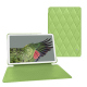 Housse cuir Google Pixel Tablet - Vert olive - Couture ( Nappa - Pantone #a7c58e ) 