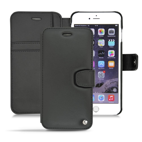 Apple iPhone 6S leather case - Noir ( Nappa - Black ) 