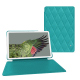 Funda de piel Google Pixel Tablet - Bleu fluo - Couture