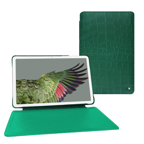 Premium-Hülle für Google Pixel TabletCrocodile pino ( Pantone #173F35 ) 