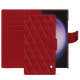 Funda de piel para cartera Samsung Galaxy S24 Ultra - Rouge - Couture ( Nappa - Pantone #d50032 ) 