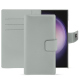 Capa de couro para carteira Samsung Galaxy S24 Ultra - Gris PU ( Pantone #c1c6c8 ) 