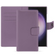 Funda de piel para cartera Samsung Galaxy S24 Ultra - Lilas PU ( Pantone #b9a3e3 )