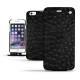 Funda de piel Apple iPhone 6S Plus - Autruche nero