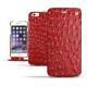 Housse cuir Apple iPhone 6S Plus - Autruche ciliegia