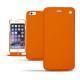 Apple iPhone 6S Plus leather case - Arange clouquié