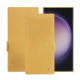 Samsung Galaxy S24 Ultra leather case - Or Maïa ( Pantone 871C ) 