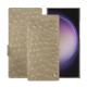 Capa em pele Samsung Galaxy S24 Ultra - Autruche desert ( Pantone #A39382 ) 