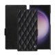Lederschutzhülle Samsung Galaxy S24 Ultra - Onyx - Couture ( Noir / Black ) 