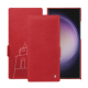 Lederschutzhülle Samsung Galaxy S24 Ultra - Rouge troupelenc ( Pantone #AB191A )