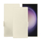 Custodia in pelle Samsung Galaxy S24 Ultra - Blanc PU ( White ) 