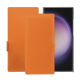 Funda de piel Samsung Galaxy S24 Ultra - Orange PU ( Pantone #ff9351 )