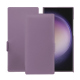 Housse cuir Samsung Galaxy S24 Ultra - Lilas PU ( Pantone #b9a3e3 )