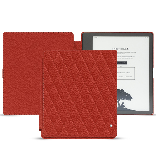 Amazon Kindle 本体 レッドレザーカバー付き Amazon.co.jp: Miimall for Kindle Colorsoft Signature Edition