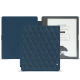 Custodia in pelle Amazon Kindle Scribe - Indigo - Couture ( Pantone #1f4565 ) 