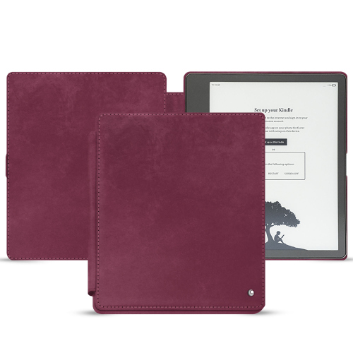 La protection Haute Couture pour Amazon Kindle ScribePrune vintage ( Pantone #612434 ) 