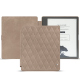 Housse cuir Amazon Kindle Scribe - Taupe vintage - Couture ( Pantone #591d16 ) 