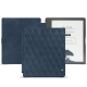 Funda de piel Amazon Kindle Scribe - Jean vintage - Couture ( Pantone #2f414f  ) 
