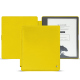 Amazon Kindle Scribe leather case - Jaune fluo ( Pantone #c9ff57 ) 
