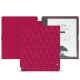 Custodia in pelle Amazon Kindle Scribe - Rose fluo - Couture ( Pantone #ff16b4 ) 