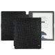 Custodia in pelle Amazon Kindle Scribe - Autruche nero ( Noir / Black) 