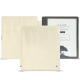 Housse cuir Amazon Kindle Scribe - Crocodile milk ( Pantone #d6d2c4 ) 