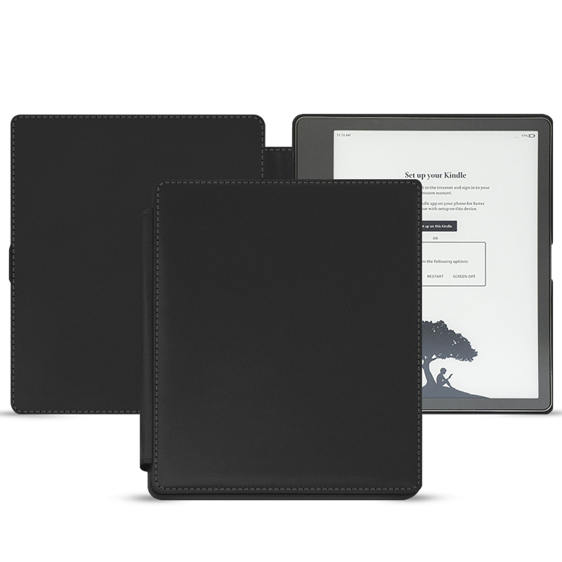 Housse cuir Amazon Kindle Scribe - Noir PU ( Black ) 