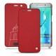 Samsung Galaxy S6 Edge Plus leather case - Rouge troupelenc