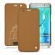 Samsung Galaxy S6 Edge Plus leather case - Castan esparciate