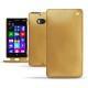 Nokia Lumia 930  leather case - Or Maïa ( Bologna Hi Gloss Metallic - Pantone 871C ) 