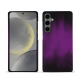 Custodia in pelle Samsung Galaxy S24 - Violet Patine