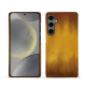 Lederschutzhülle Samsung Galaxy S24 - Doré Patine