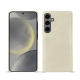 Custodia in pelle Samsung Galaxy S24 - Blanc escumo ( Pantone #D6D6D1 )