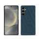 硬质真皮保护套 Samsung Galaxy S24 - Indigo - Couture ( Pantone #1f4565 ) 
