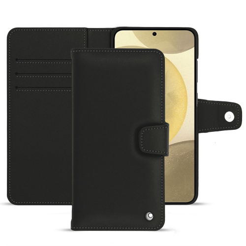 Étui portefeuille cuir Samsung Galaxy S24+